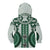 Bula Fiji Vintage Kid Hoodie Phthalo Green Masi Motifs