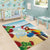 Have A Very Beach Christmas Area Rug Parrot By Lehua Flower - Polynesian Pride