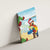 Have A Very Beach Christmas Canvas Wall Art Parrot By Lehua Flower - Polynesian Pride