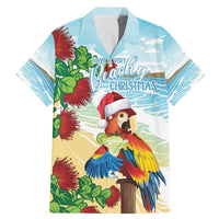 Have A Very Beach Christmas Family Matching Mermaid Dress and Hawaiian Shirt Parrot By Lehua Flower - Polynesian Pride
