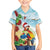 Have A Very Beach Christmas Kid Hawaiian Shirt Parrot By Lehua Flower - Polynesian Pride