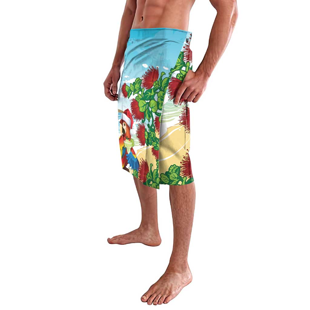 Have A Very Beach Christmas Lavalava Parrot By Lehua Flower - Polynesian Pride
