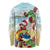 Have A Very Beach Christmas Long Sleeve Shirt Parrot By Lehua Flower - Polynesian Pride