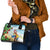 Have A Very Beach Christmas Shoulder Handbag Parrot By Lehua Flower - Polynesian Pride