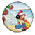 Have A Very Beach Christmas Spare Tire Cover Parrot By Lehua Flower - Polynesian Pride