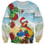 Have A Very Beach Christmas Sweatshirt Parrot By Lehua Flower - Polynesian Pride