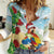 Have A Very Beach Christmas Women Casual Shirt Parrot By Lehua Flower - Polynesian Pride