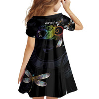Personalised Polynesian Memorial Family Matching Short Sleeve Bodycon Dress and Hawaiian Shirt Your Wings Were Ready But My Heart Was Not LT7 - Polynesian Pride