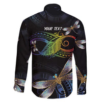 Personalised Polynesian Memorial Family Matching Tank Maxi Dress and Hawaiian Shirt Your Wings Were Ready But My Heart Was Not LT7 - Polynesian Pride