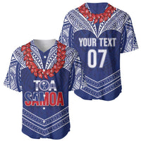 Toa Samoa Rugby Custom Baseball Jersey Ulafala Mix Nifo'oti - Polynesian Pride
