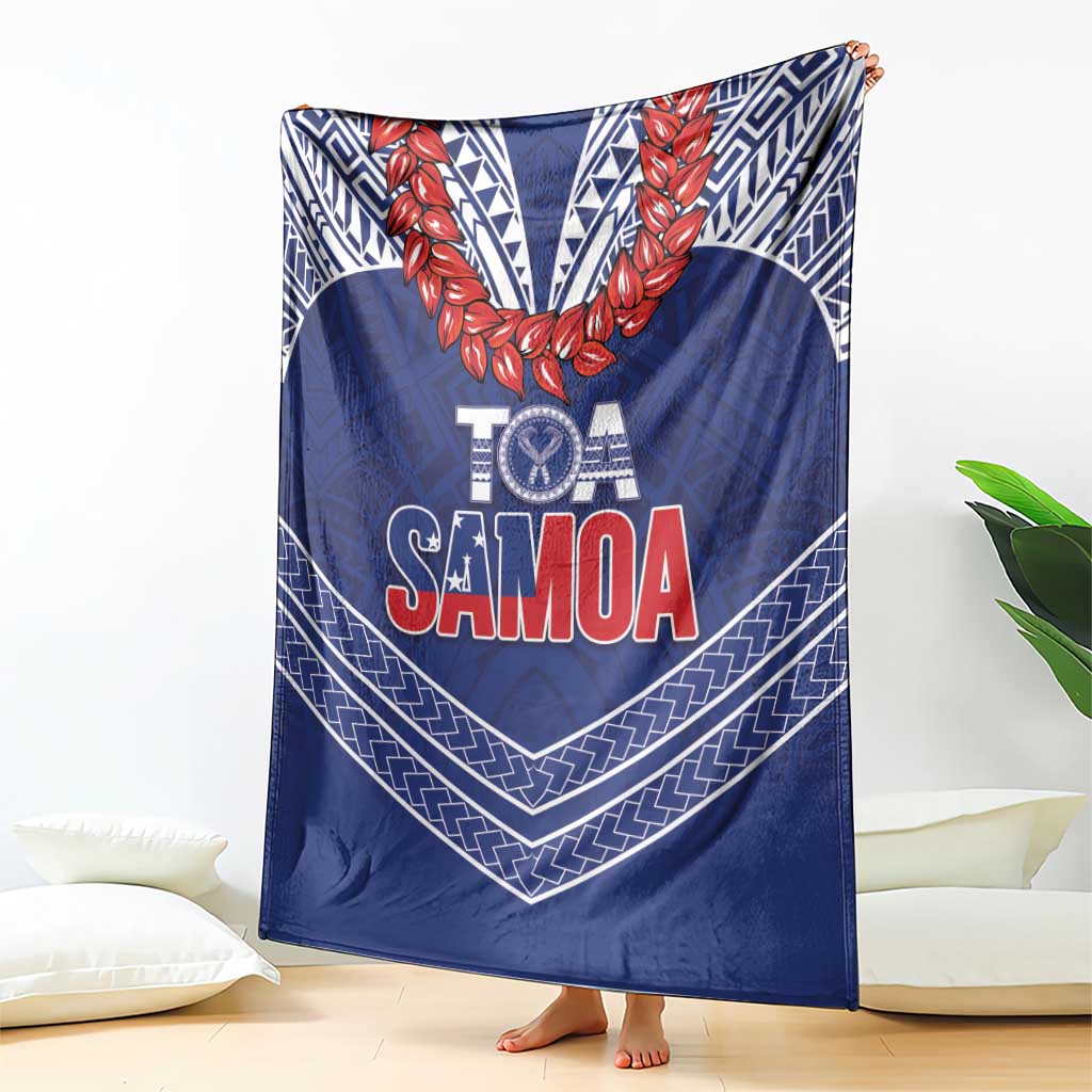 Toa Samoa Rugby Blanket Ulafala Mix Nifo'oti - Polynesian Pride