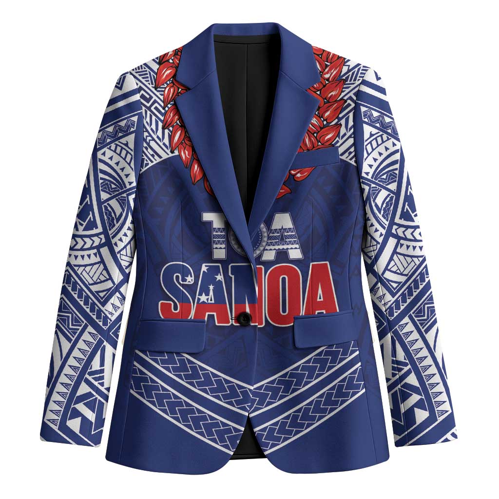Toa Samoa Rugby Custom Blazer Ulafala Mix Nifo'oti - Polynesian Pride