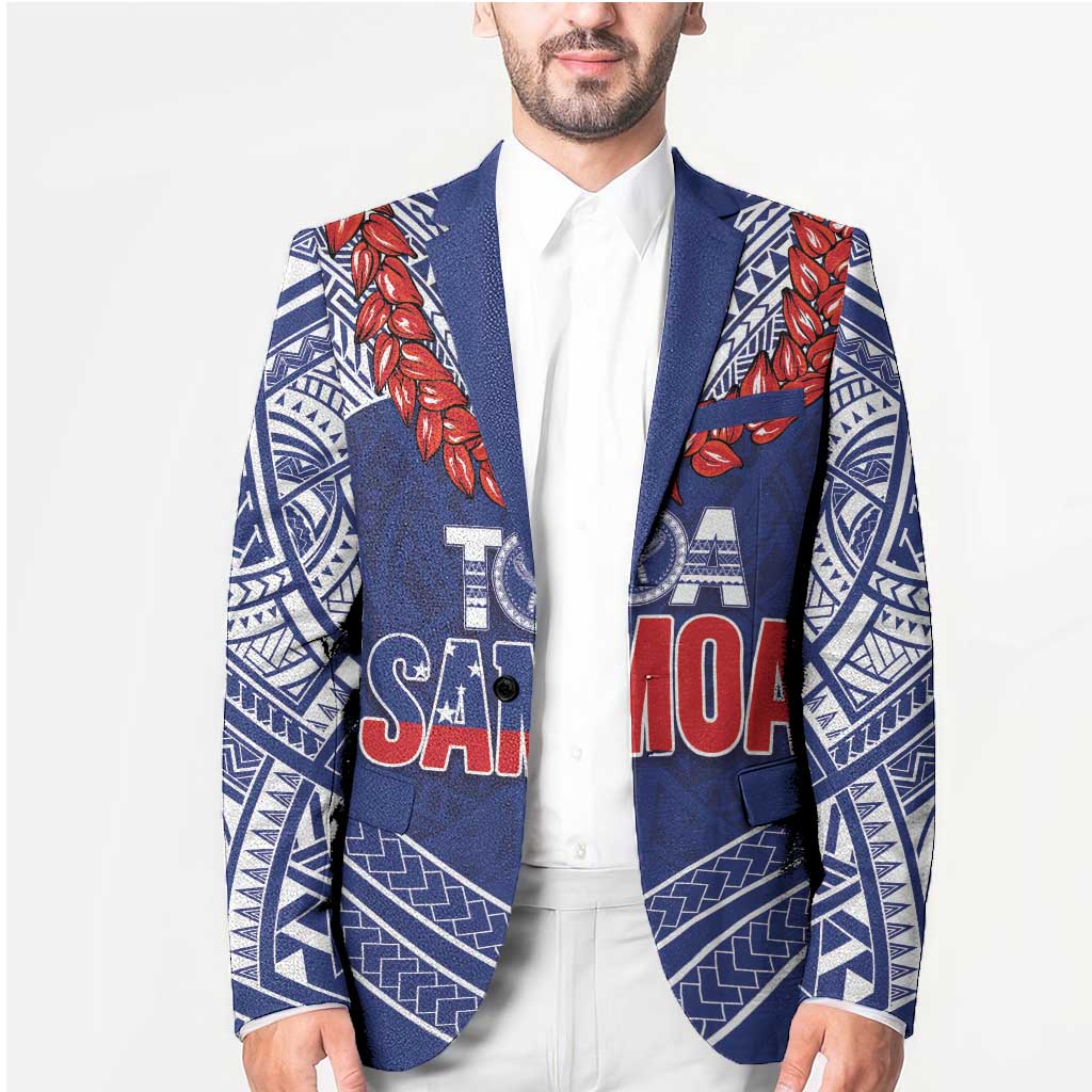 Toa Samoa Rugby Custom Blazer Ulafala Mix Nifo'oti - Polynesian Pride