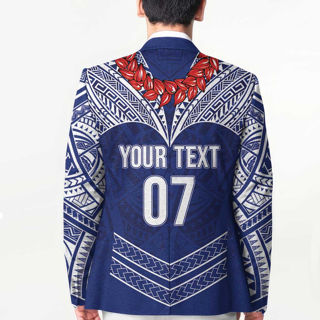 Toa Samoa Rugby Custom Blazer Ulafala Mix Nifo'oti - Polynesian Pride
