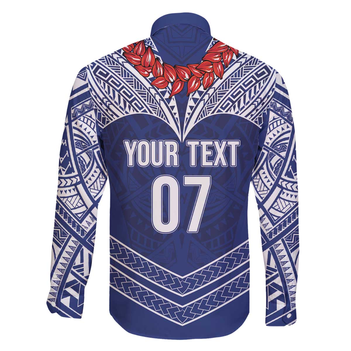 Toa Samoa Rugby Custom Family Matching Off The Shoulder Long Sleeve Dress and Hawaiian Shirt Ulafala Mix Nifo'oti - Polynesian Pride