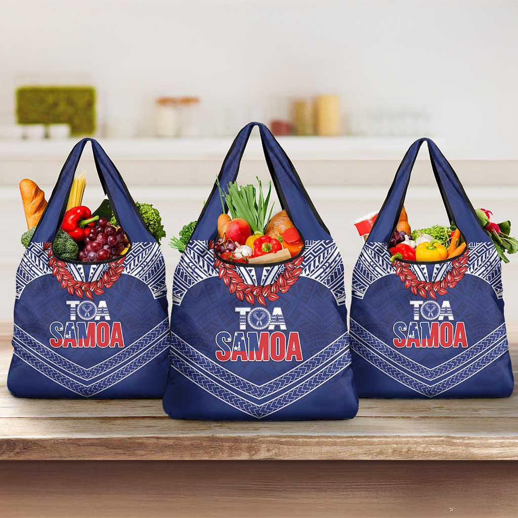 Toa Samoa Rugby Grocery Bag Ulafala Mix Nifo'oti - Polynesian Pride