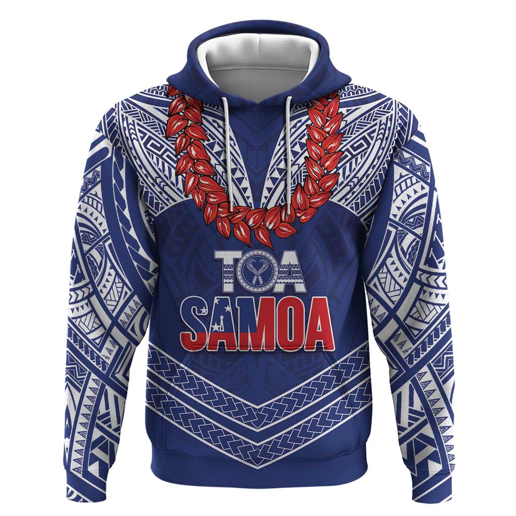 Toa Samoa Rugby Custom Hoodie Ulafala Mix Nifo'oti - Polynesian Pride