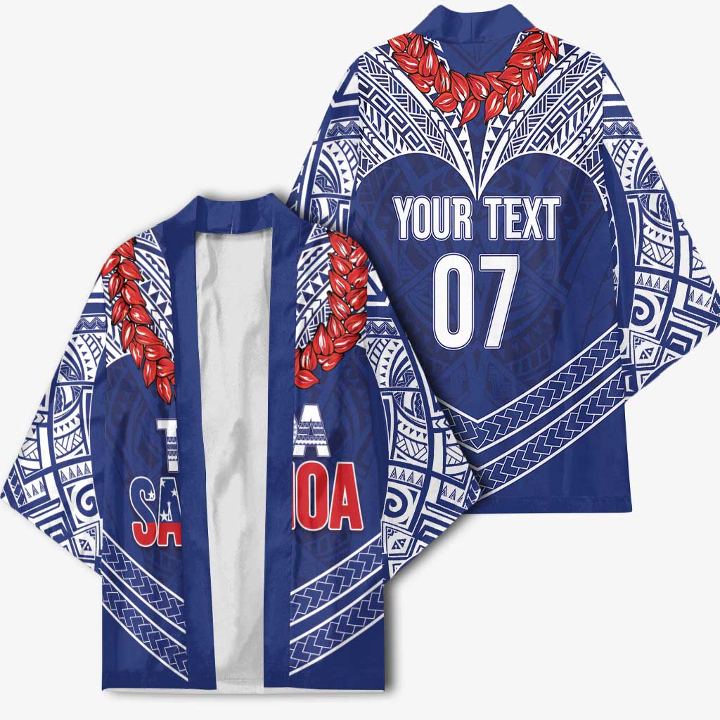 Toa Samoa Rugby Custom Kimono Ulafala Mix Nifo'oti - Polynesian Pride