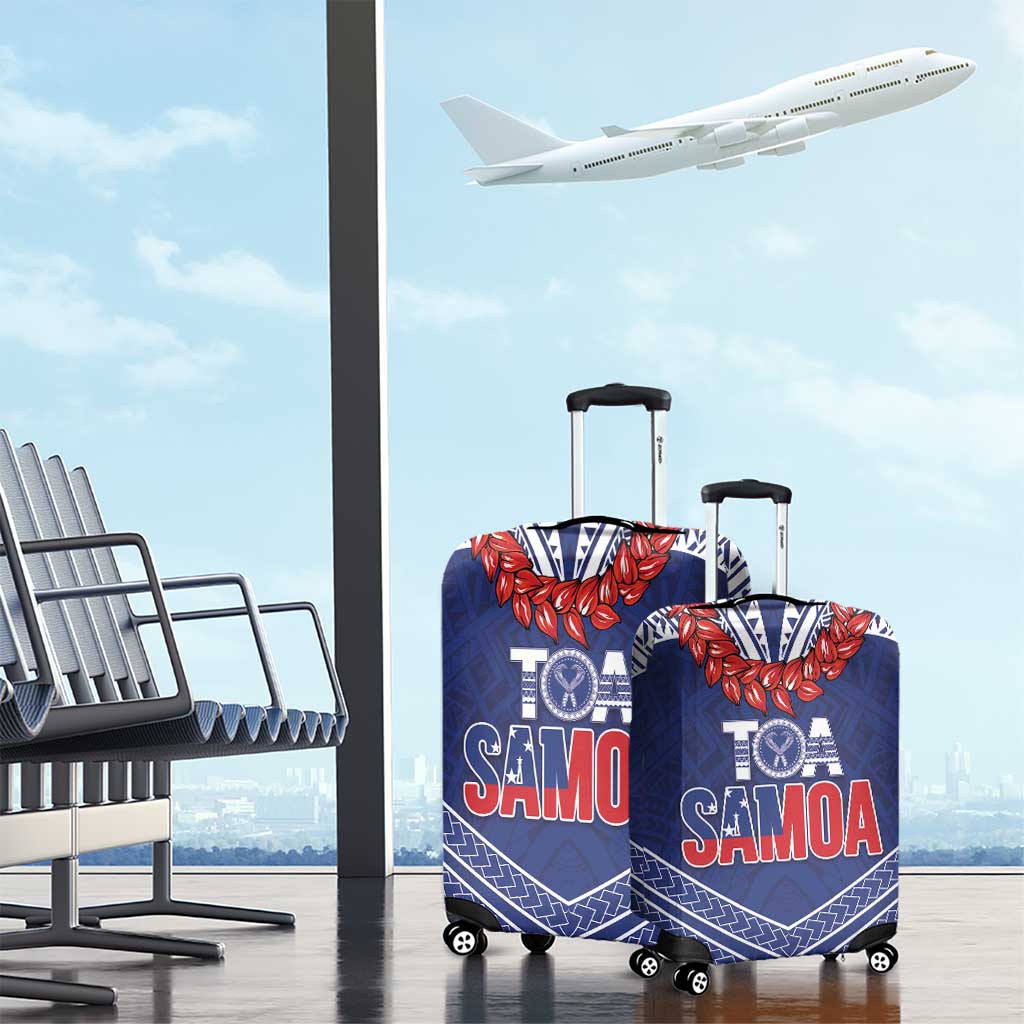 Toa Samoa Rugby Luggage Cover Ulafala Mix Nifo'oti - Polynesian Pride