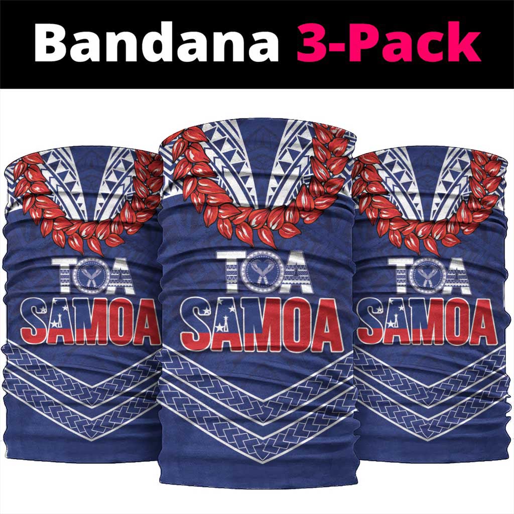 Toa Samoa Rugby Neck Gaiter Ulafala Mix Nifo'oti - Polynesian Pride