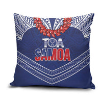 Toa Samoa Rugby Pillow Cover Ulafala Mix Nifo'oti - Polynesian Pride