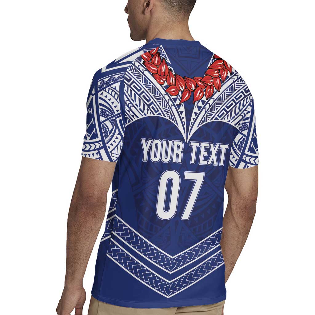 Toa Samoa Rugby Custom Rugby Jersey Ulafala Mix Nifo'oti - Polynesian Pride