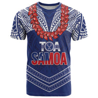 Toa Samoa Rugby Custom T Shirt Ulafala Mix Nifo'oti - Polynesian Pride