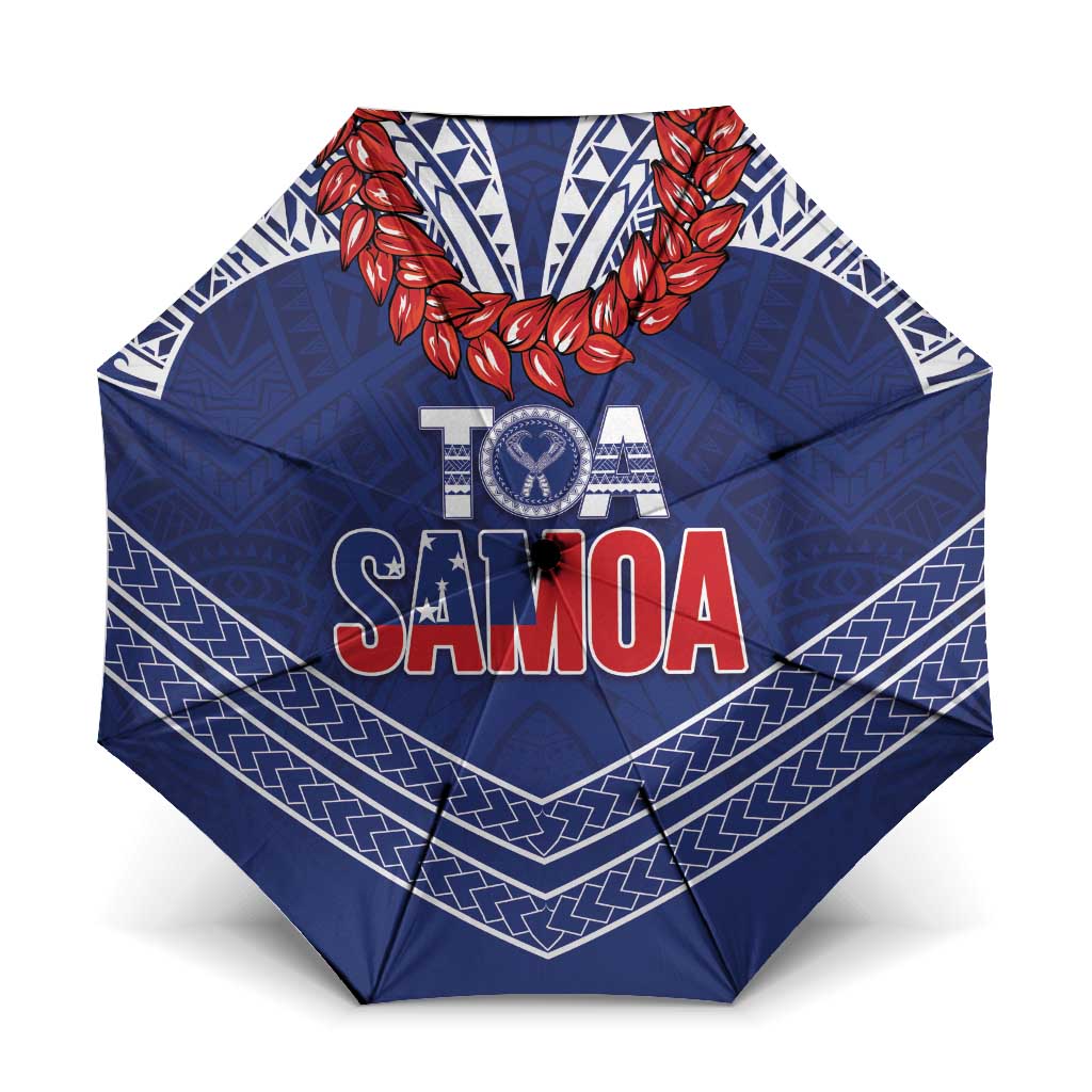 Toa Samoa Rugby Umbrella Ulafala Mix Nifo'oti - Polynesian Pride
