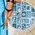 Hawaii Christmas Retro Patchwork Beach Blanket Aquamarine LT7 - Polynesian Pride