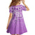 Hawaii Christmas Retro Patchwork Family Matching Summer Maxi Dress and Hawaiian Shirt Violet LT7 - Polynesian Pride