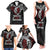 Maori Hongi Toitu Te Tiriti Family Matching Tank Maxi Dress and Hawaiian Shirt Tangata Tiriti Stand With Tangata Whenua
