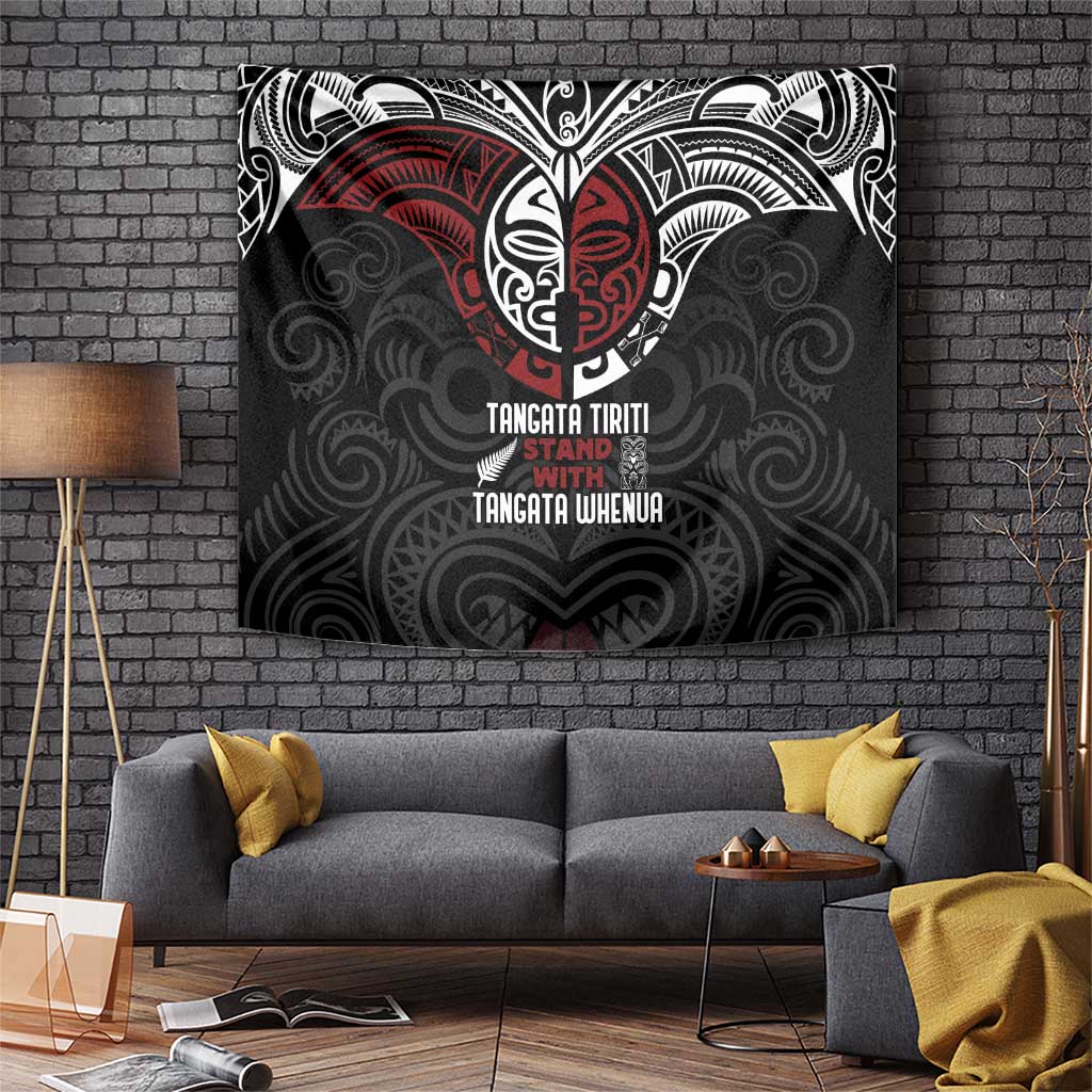 Maori Hongi Toitu Te Tiriti Tapestry Tangata Tiriti Stand With Tangata Whenua