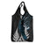 New Zealand Tui Bird Grocery Bag Maori Kowhaiwhai