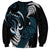 New Zealand Tui Bird Sweatshirt Maori Kowhaiwhai