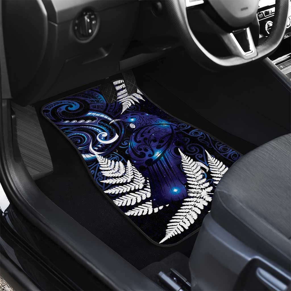 New Zealand Maori Matariki Car Mats Tui Bird Galaxy LT7 - Polynesian Pride
