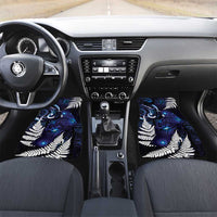 New Zealand Maori Matariki Car Mats Tui Bird Galaxy LT7 Set 2pcs - Front Galaxy - Polynesian Pride