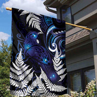 New Zealand Maori Matariki Garden Flag Tui Bird Galaxy LT7 - Polynesian Pride