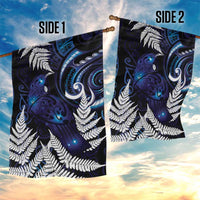 New Zealand Maori Matariki Garden Flag Tui Bird Galaxy LT7 - Polynesian Pride