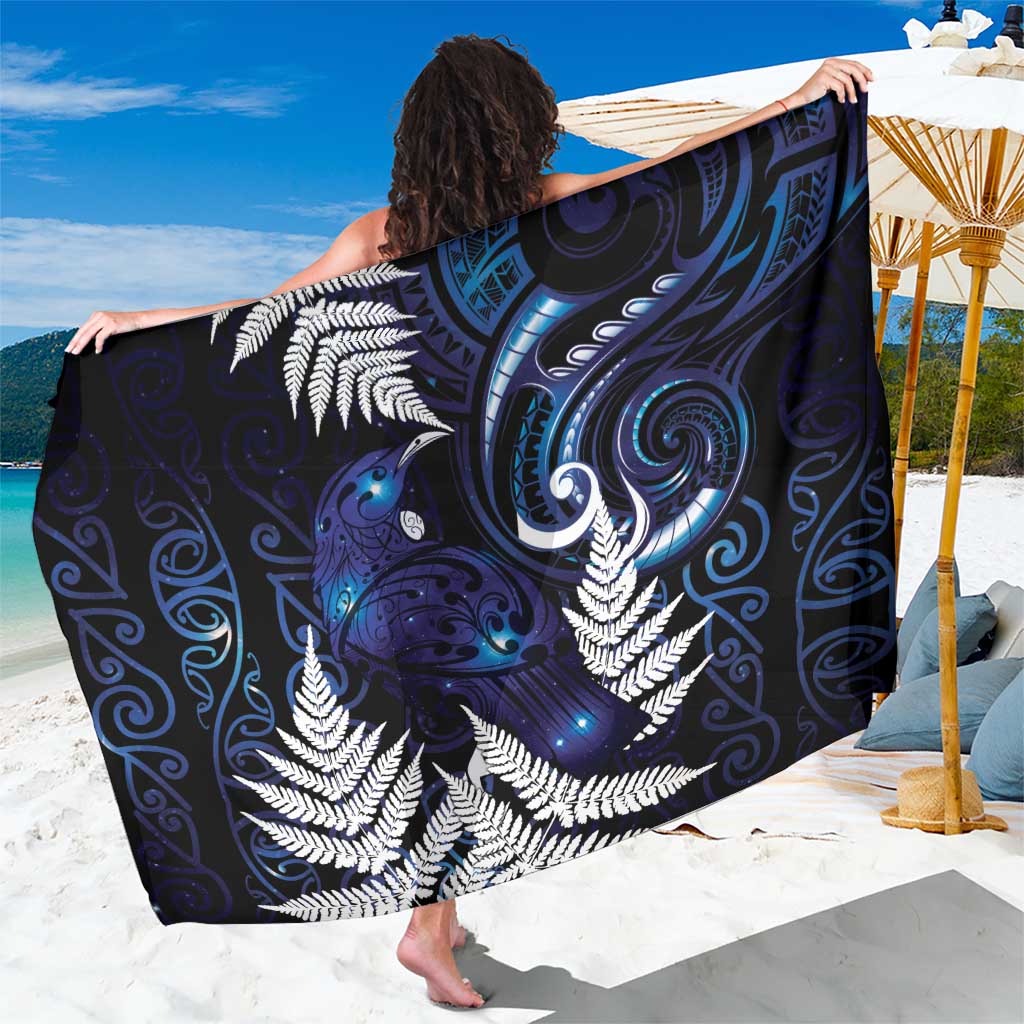 New Zealand Maori Matariki Sarong Tui Bird Galaxy LT7 One Size 44 x 66 inches Galaxy - Polynesian Pride