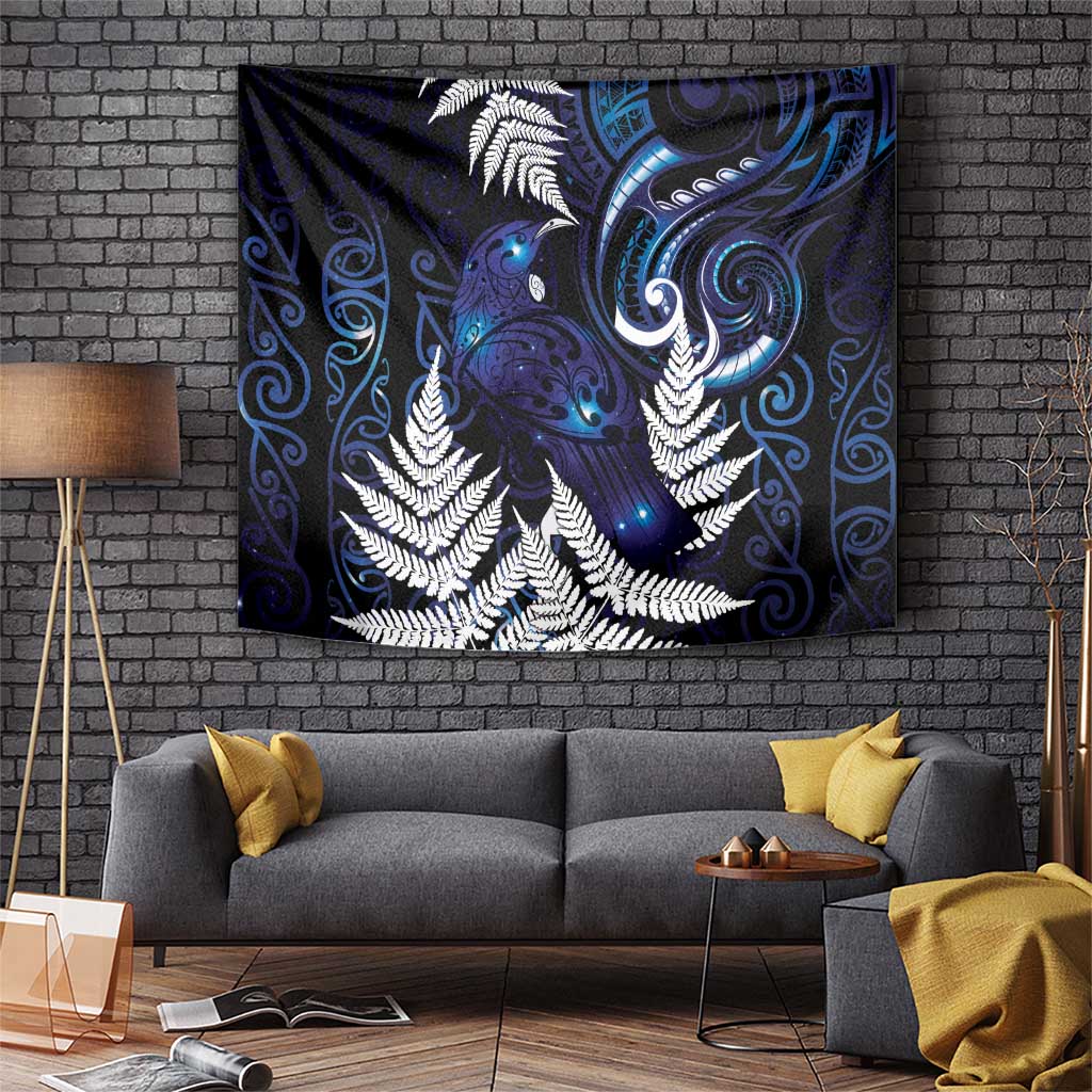 New Zealand Maori Matariki Tapestry Tui Bird Galaxy LT7 Galaxy - Polynesian Pride