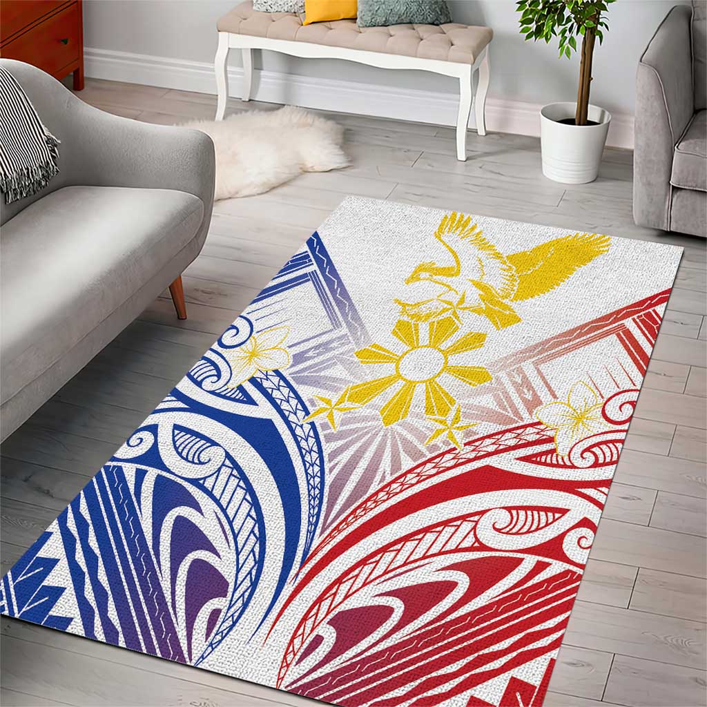 Philippines Tribal Sun Area Rug Hunting Eagle LT7 - Polynesian Pride