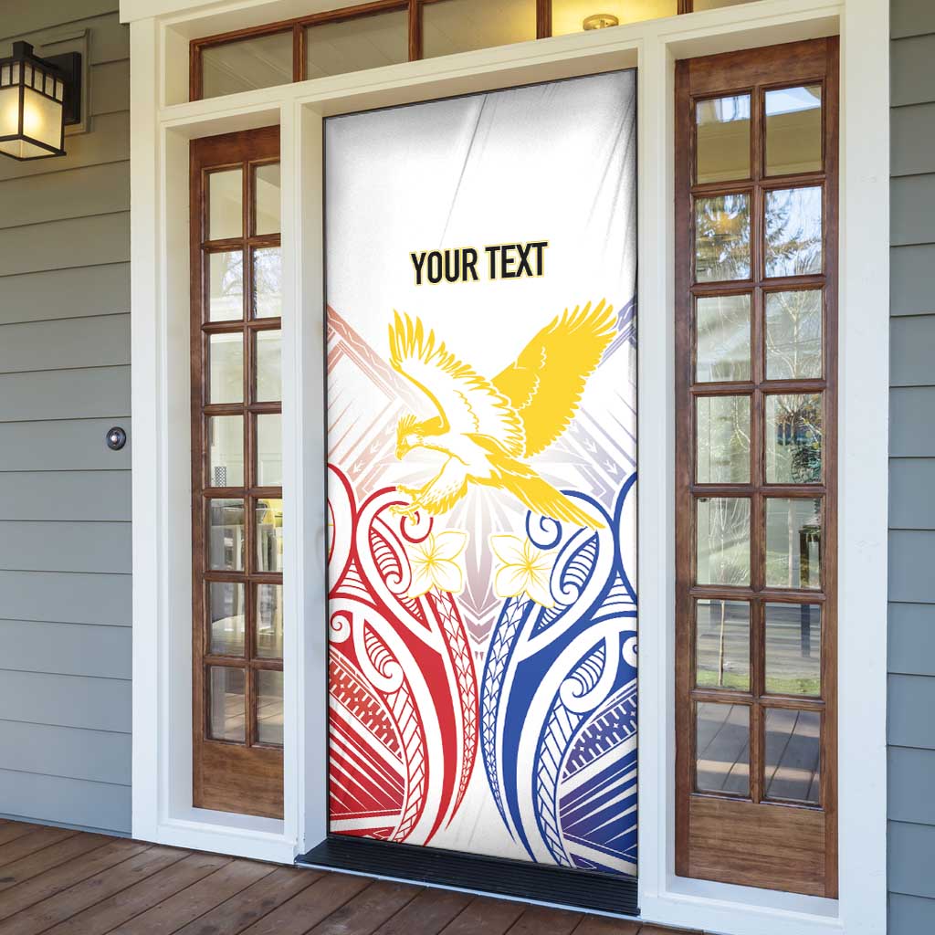 Philippines Tribal Sun Personalized Door Cover Hunting Eagle
