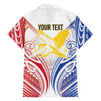 Philippines Tribal Sun Personalized Family Matching Off Shoulder Maxi Dress and Hawaiian Shirt Hunting Eagle