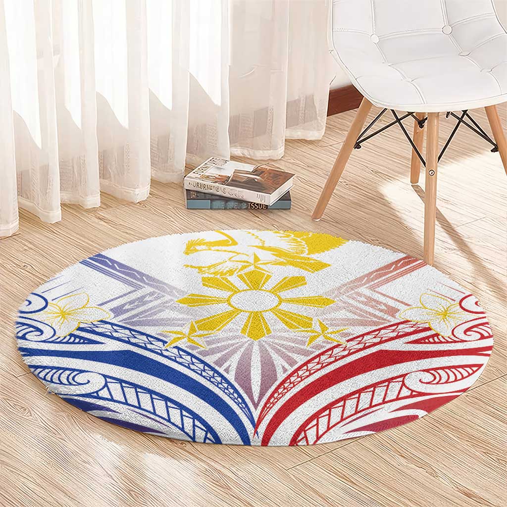 Philippines Tribal Sun Round Carpet Hunting Eagle LT7 - Polynesian Pride