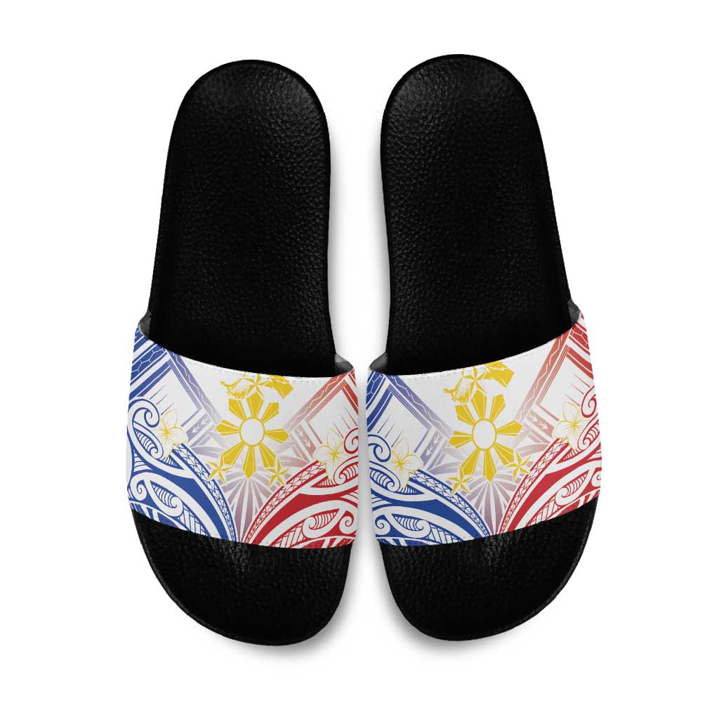 Philippines Tribal Sun Slide Sandals Hunting Eagle