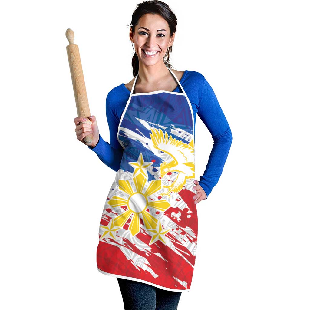Filipino Sun and Stars Apron Grunge Vibes