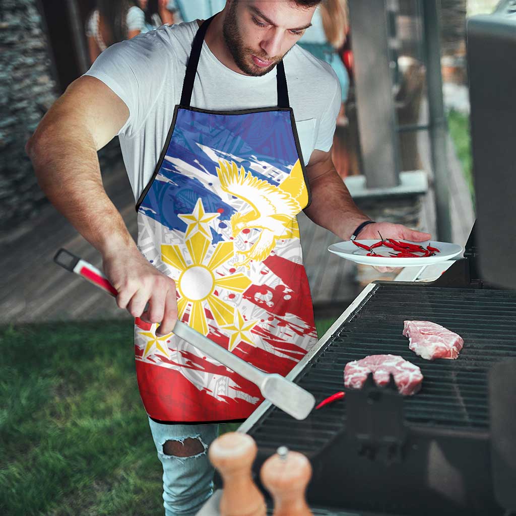 Filipino Sun and Stars Apron Grunge Vibes