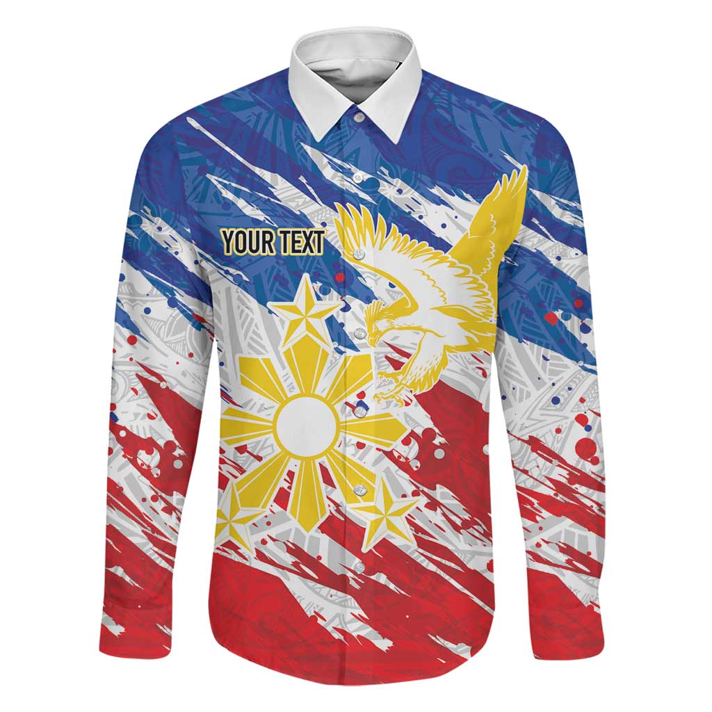 Personalized Filipino Sun and Stars Family Matching Off Shoulder Maxi Dress and Hawaiian Shirt Grunge Vibes