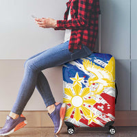 Filipino Sun and Stars Luggage Cover Grunge Vibes