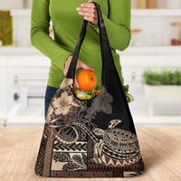 Vaiaso o le Gagana Samoa Grocery Bag Siapo Motif Black